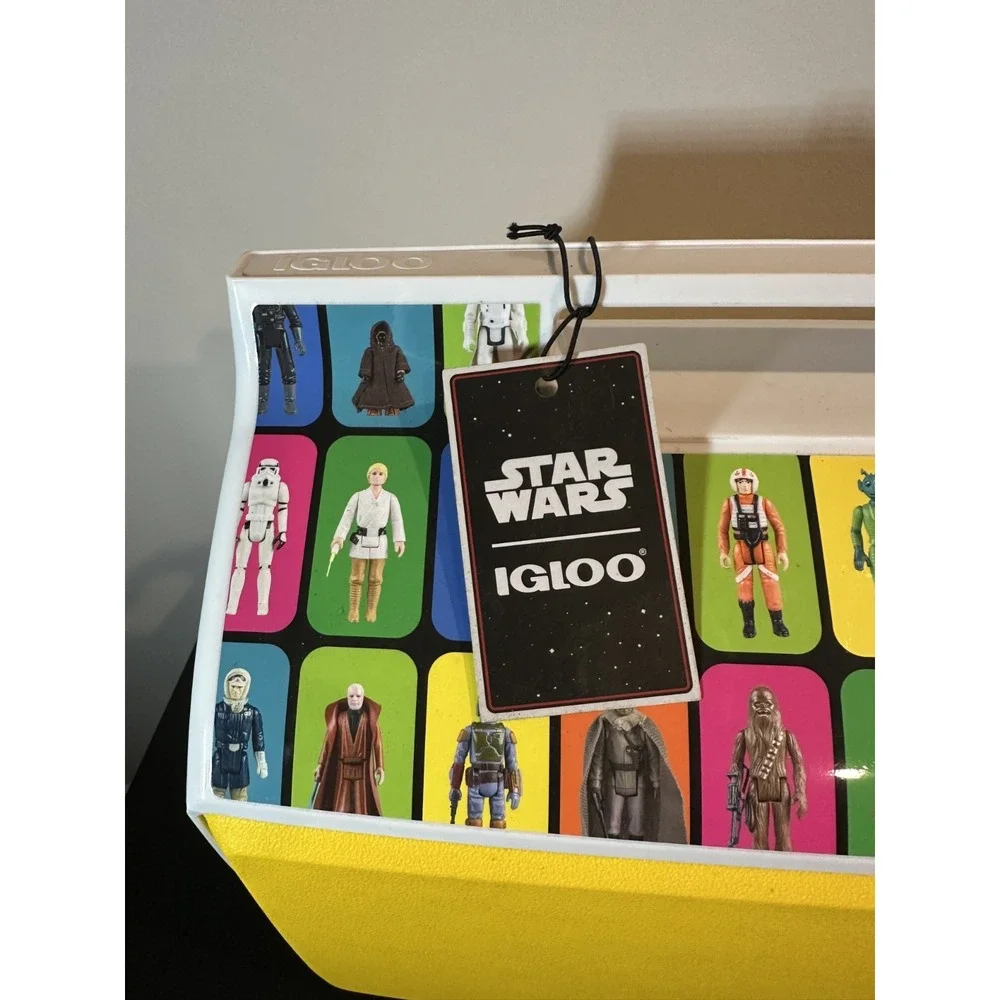 Star Wars Igloo Playmate‎ Classic Cooler Limited Edition Action Figures 14 Qt